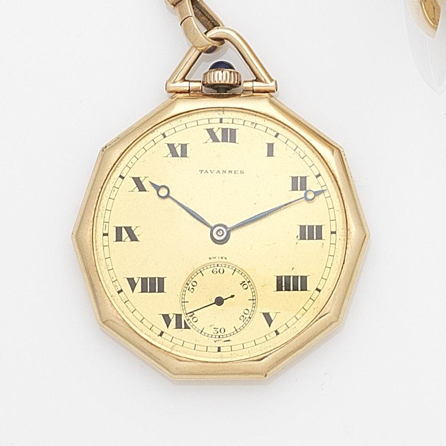 tavannes pocket watch value