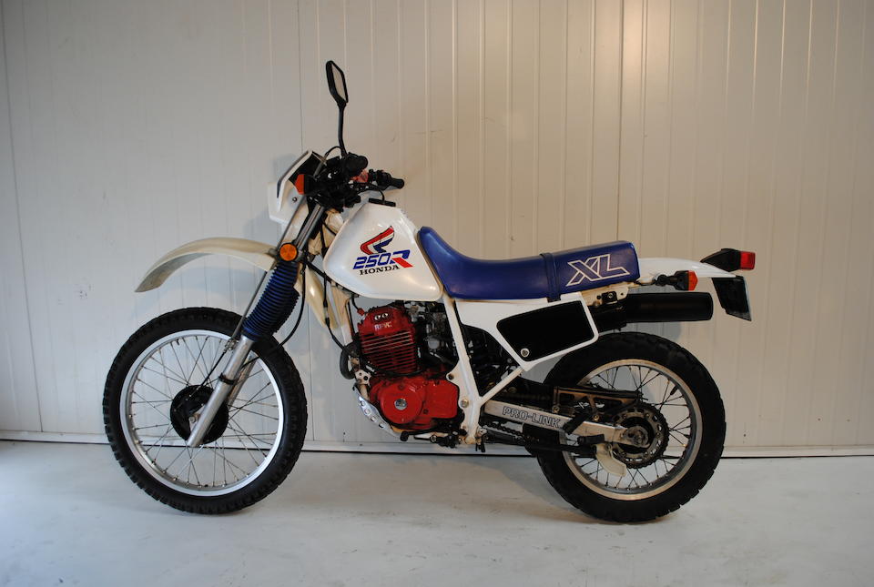 Bonhams 1987 Honda Xl250r Frame No Jh2md1104hk Engine No Md11e