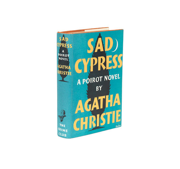 Bonhams : CHRISTIE (AGATHA) Sad Cypress, first edition, W. Collins, for ...