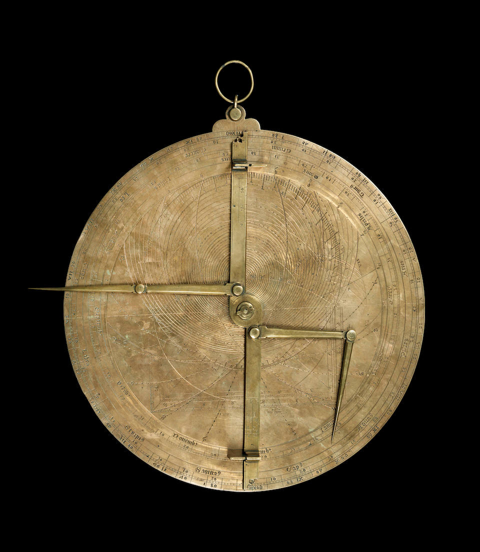 Bonhams : An important single sheet European universal astrolabe, not ...