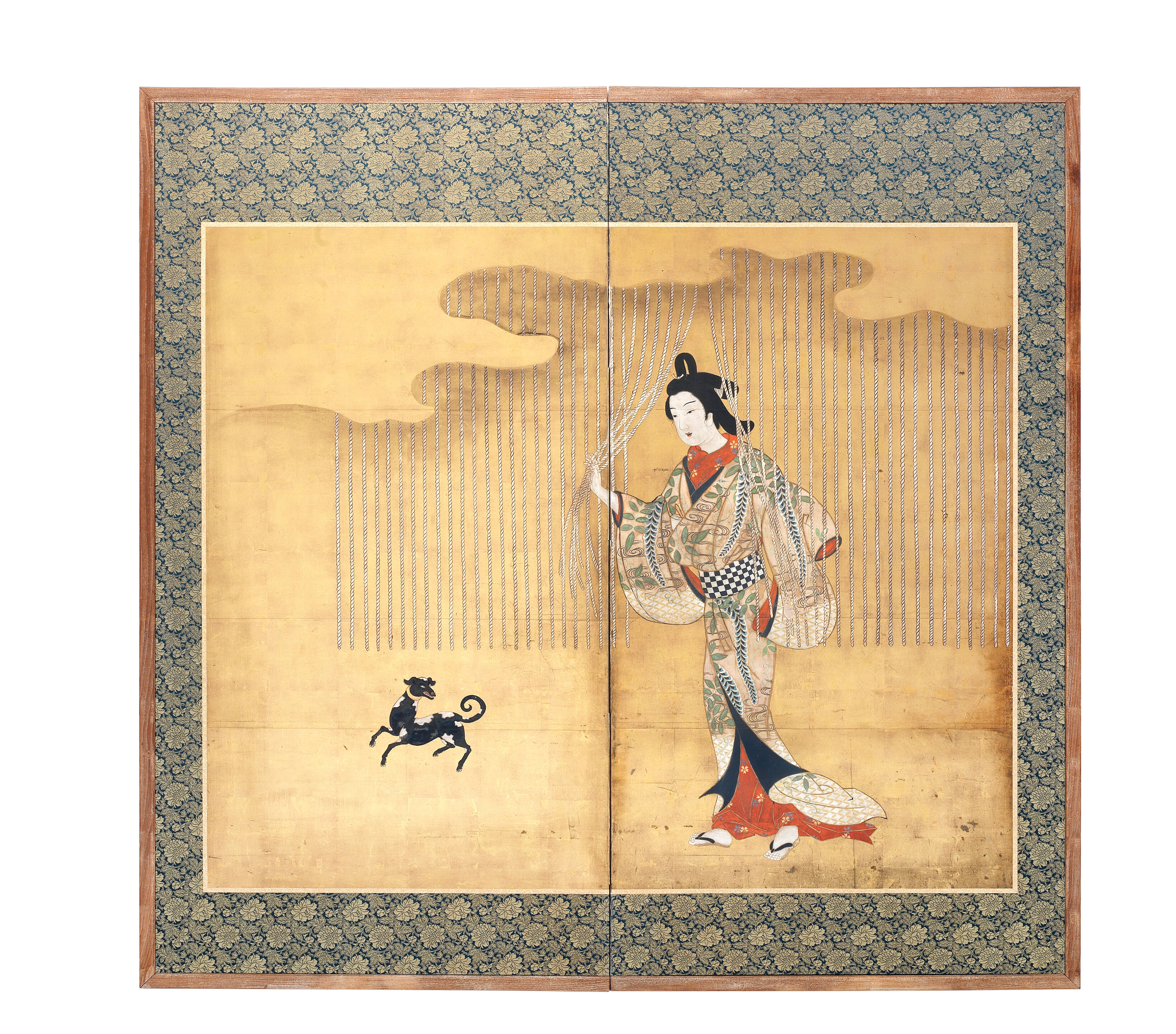 Two-Panel Folding Screen