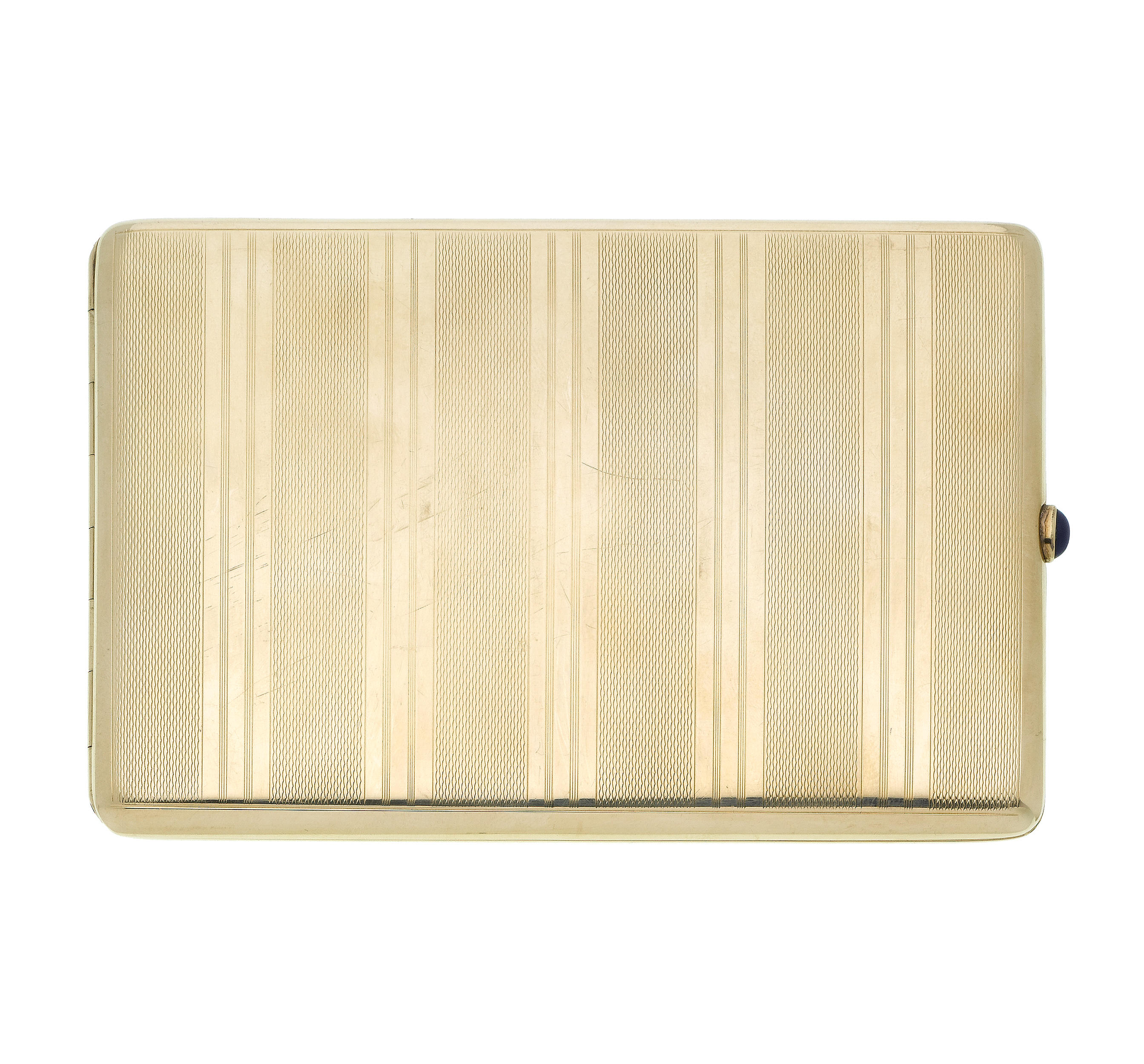 Bonhams : A gem-set cigarette case,