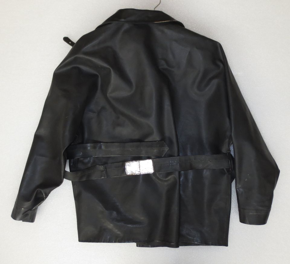 Bonhams : An original Belstaff 'Black Prince' weatherproof motorcycle jacket and trousers, ((2))