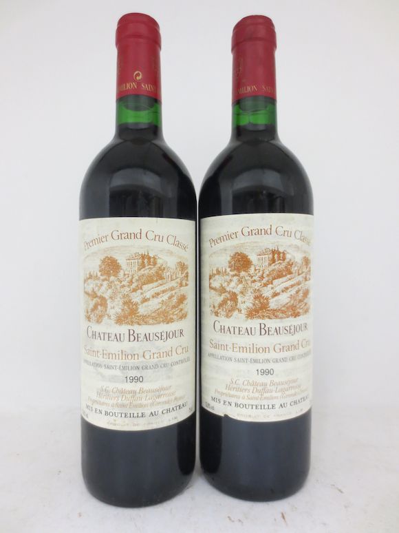 Bonhams Chateau Beausejour DuffauLagarosse 1990 (2)