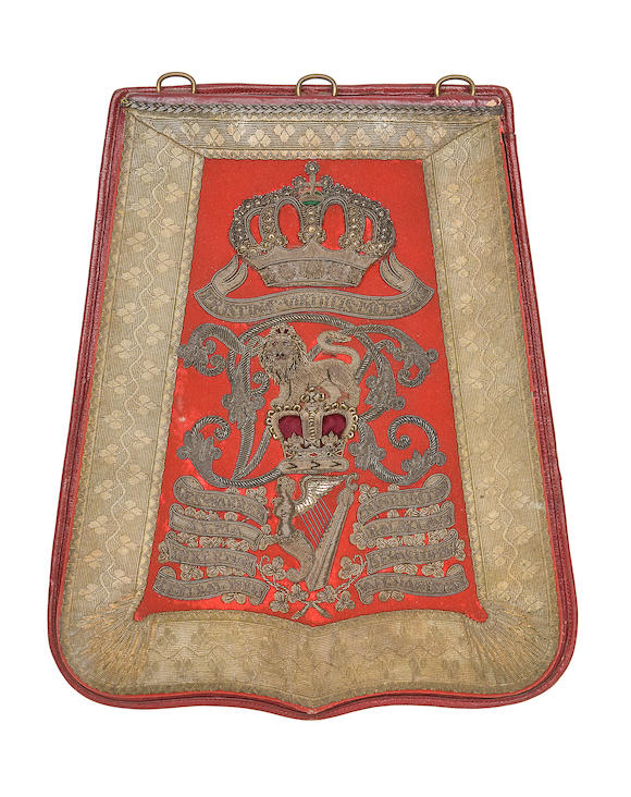 Bonhams : A Fine Officer's Sabretache Of The 8th (King's Royal Irish ...