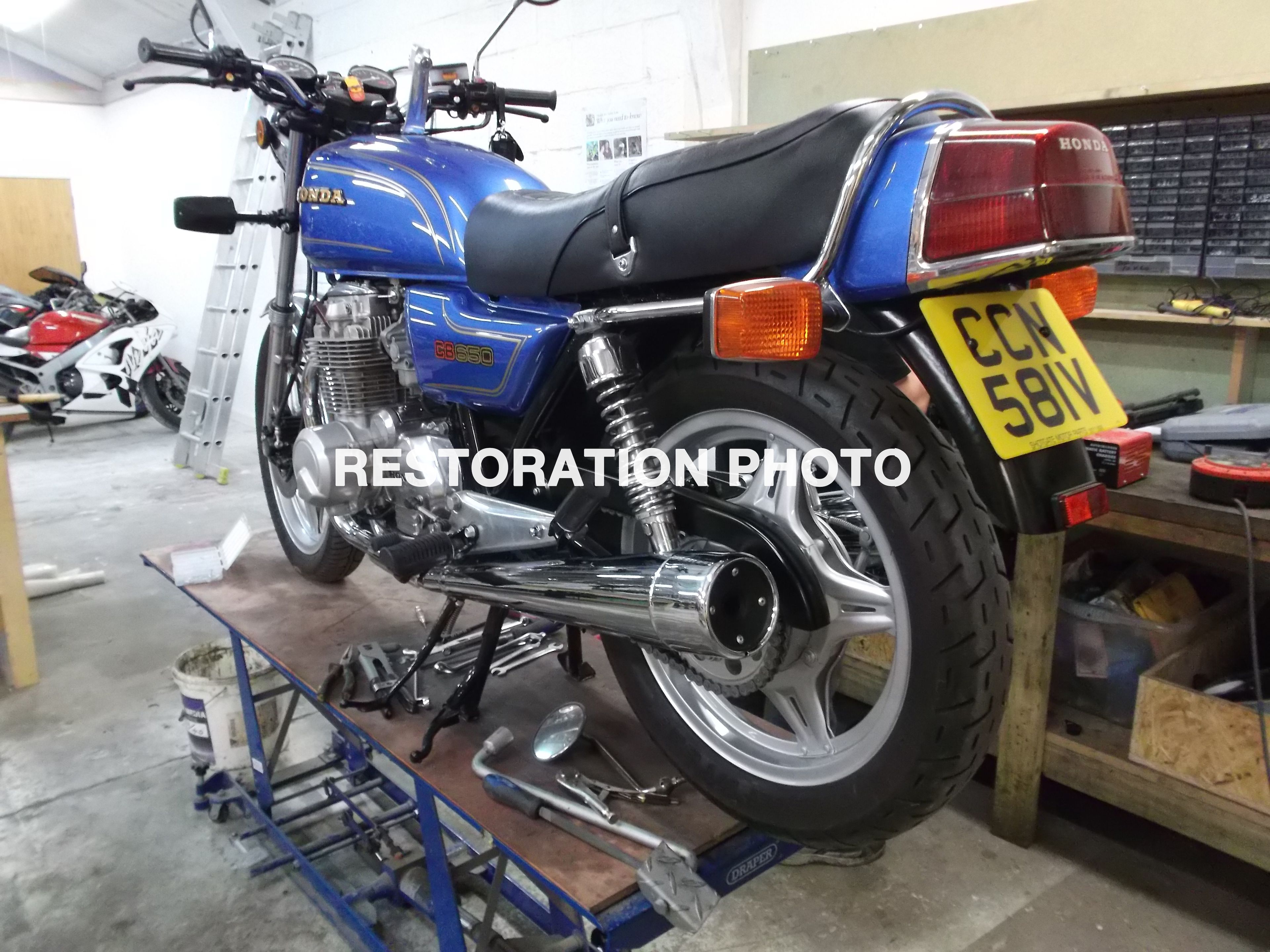 Bonhams Cars 1980 Honda CB650Z Frame RC03-2003534 Engine no