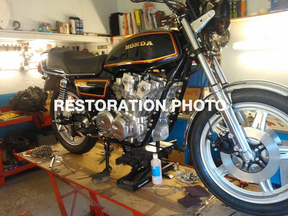 Bonhams 1981 Honda Cb750k Z Frame No Rc01 Engine No Rc01e
