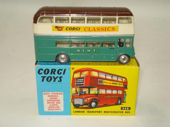 Bonhams : Corgi rare 468 Australian export Routemaster bus