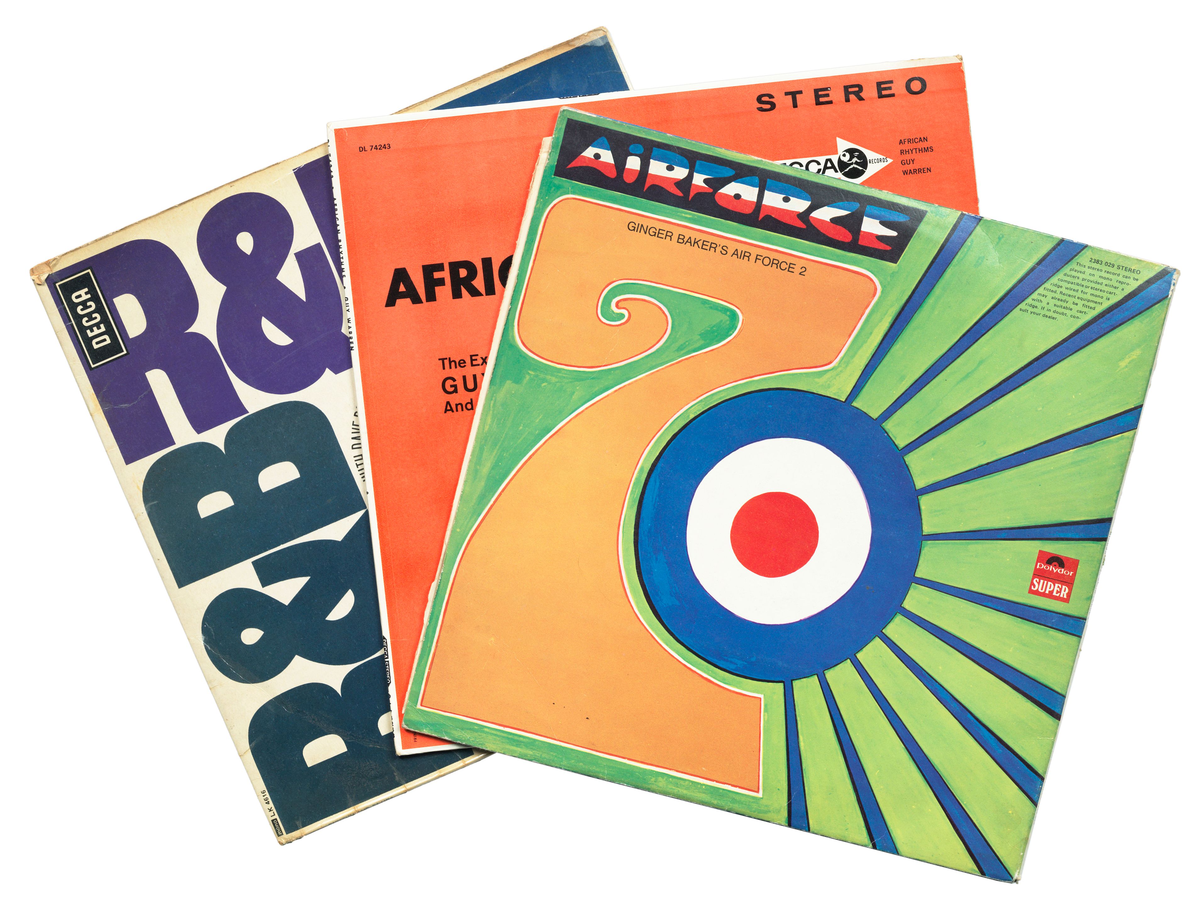 Bonhams Ginger Baker Records and tapes from Ginger's personal