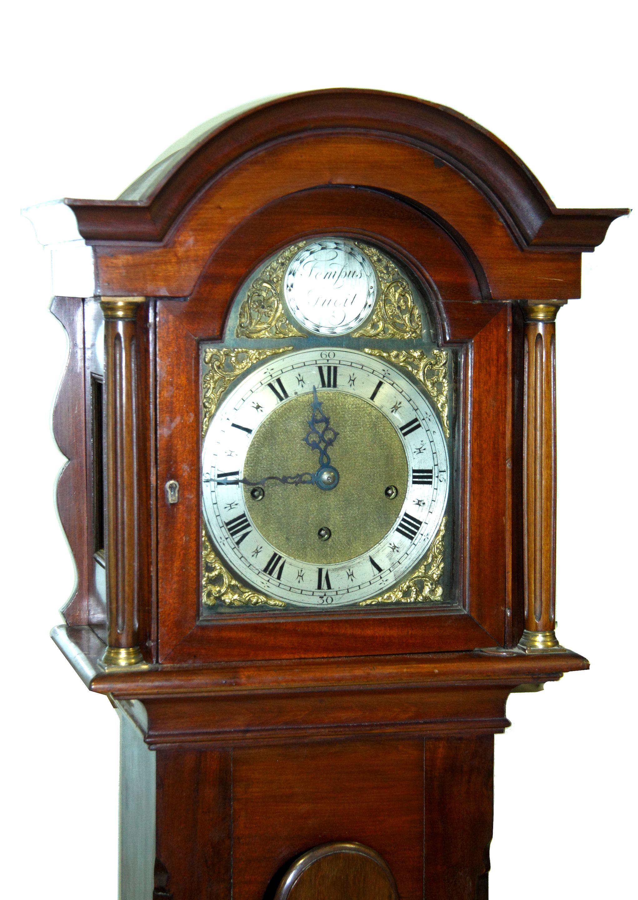 Bonhams An early 20th century mahogany cased three train quarter