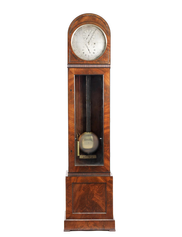 Bonhams An Exceptional Second Quarter Of The 19th Century Mahogany Floorstanding Regulator Of