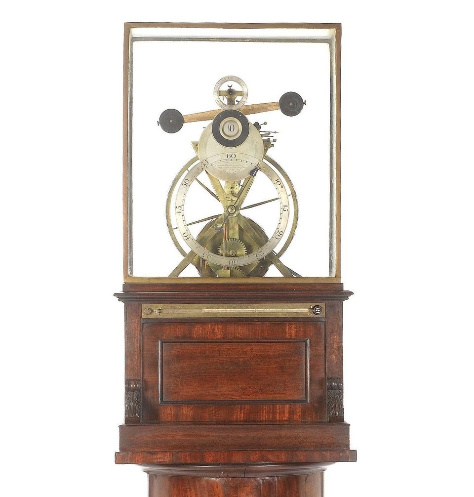 Bonhams A unique and highly complex early 19th century weight driven