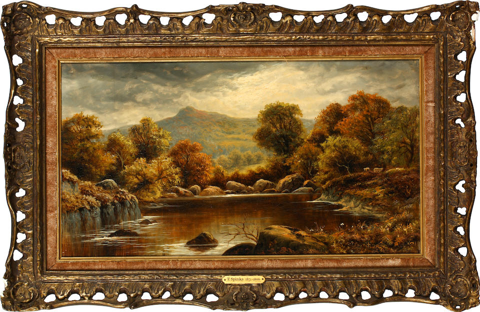 Bonhams : Thomas Spinks (British, active 1872-1907) Welsh landscapes ((2))