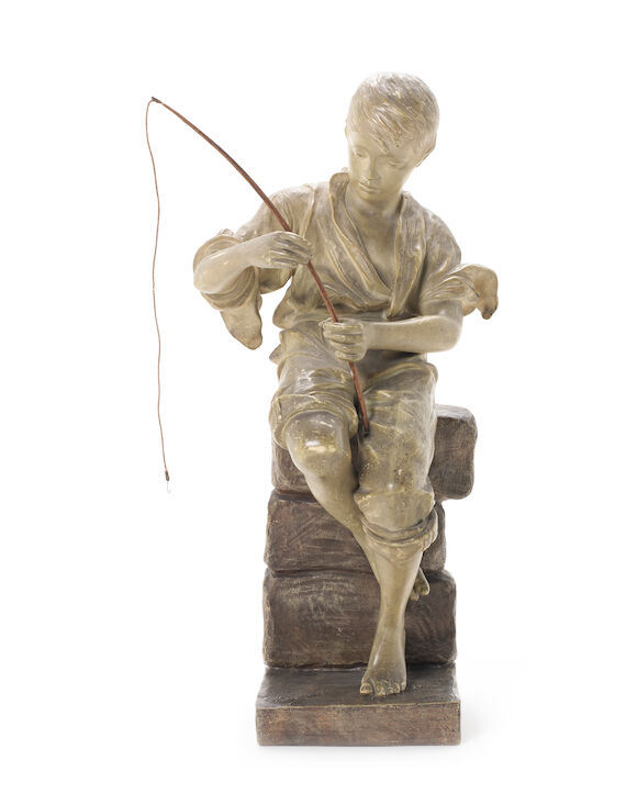 Langer Figure Bonhams : Richard Langer for Goldscheider A Terracotta Figure of a Boy ...