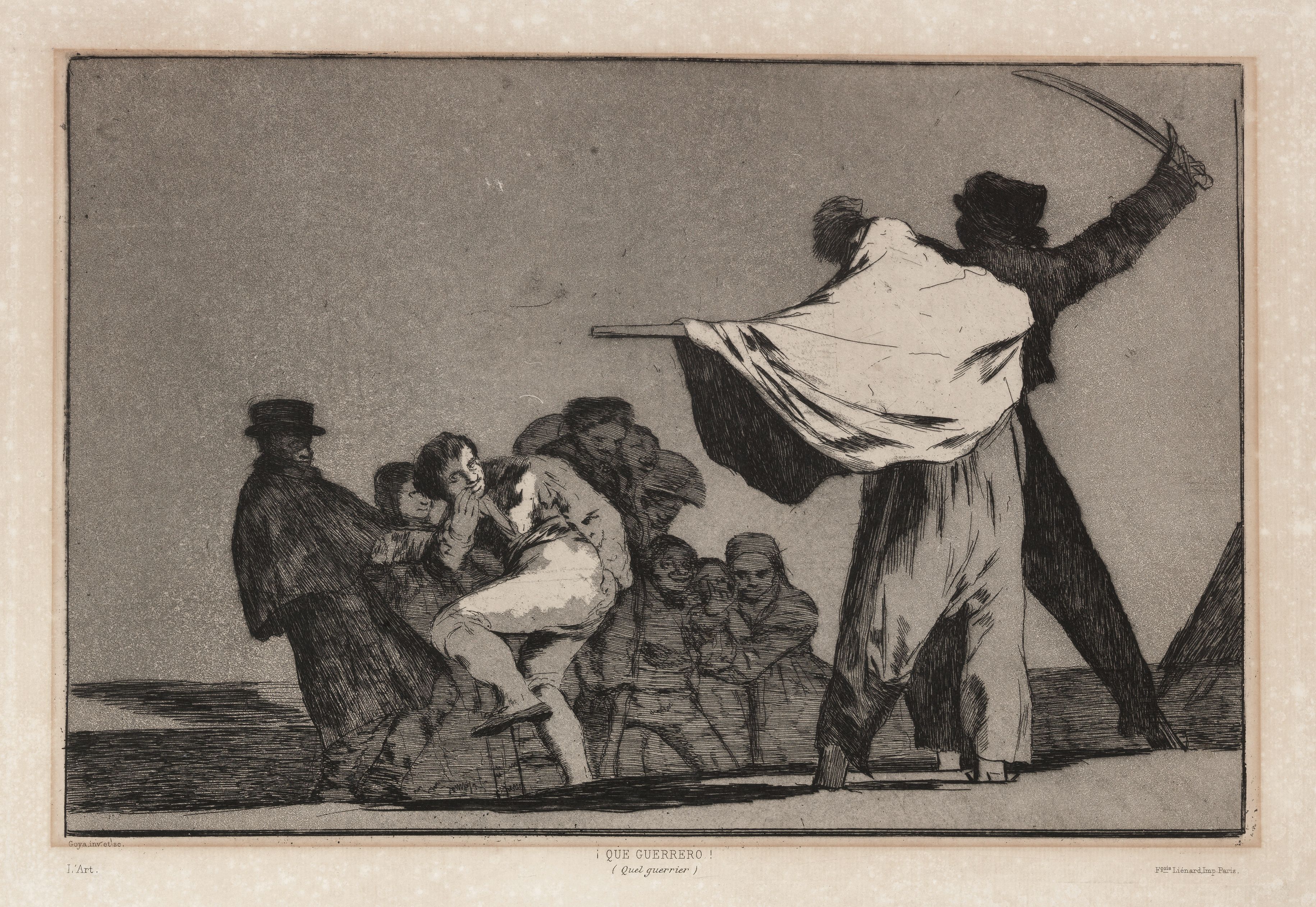 Disparate Conocido-Che Guerrero, from Los Proverbios