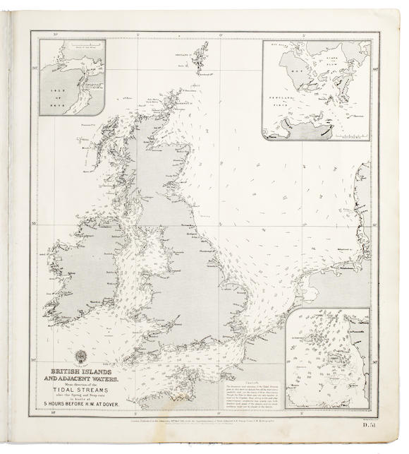 Bonhams : ADMIRALTY CHARTS An extensive collection of Admiralty Charts ...