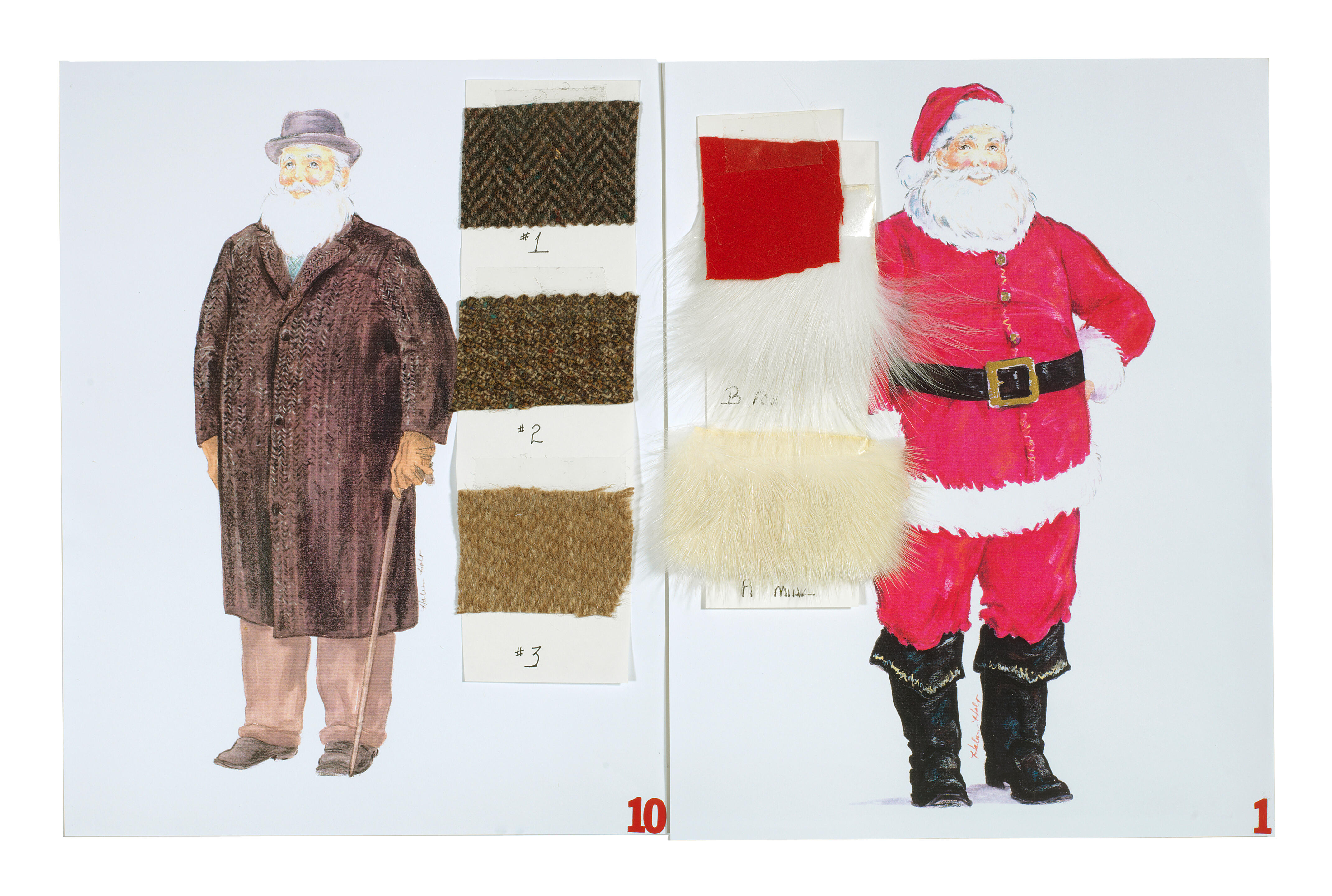 Bonhams Miracle On 34th Street a collection of costume designs for
