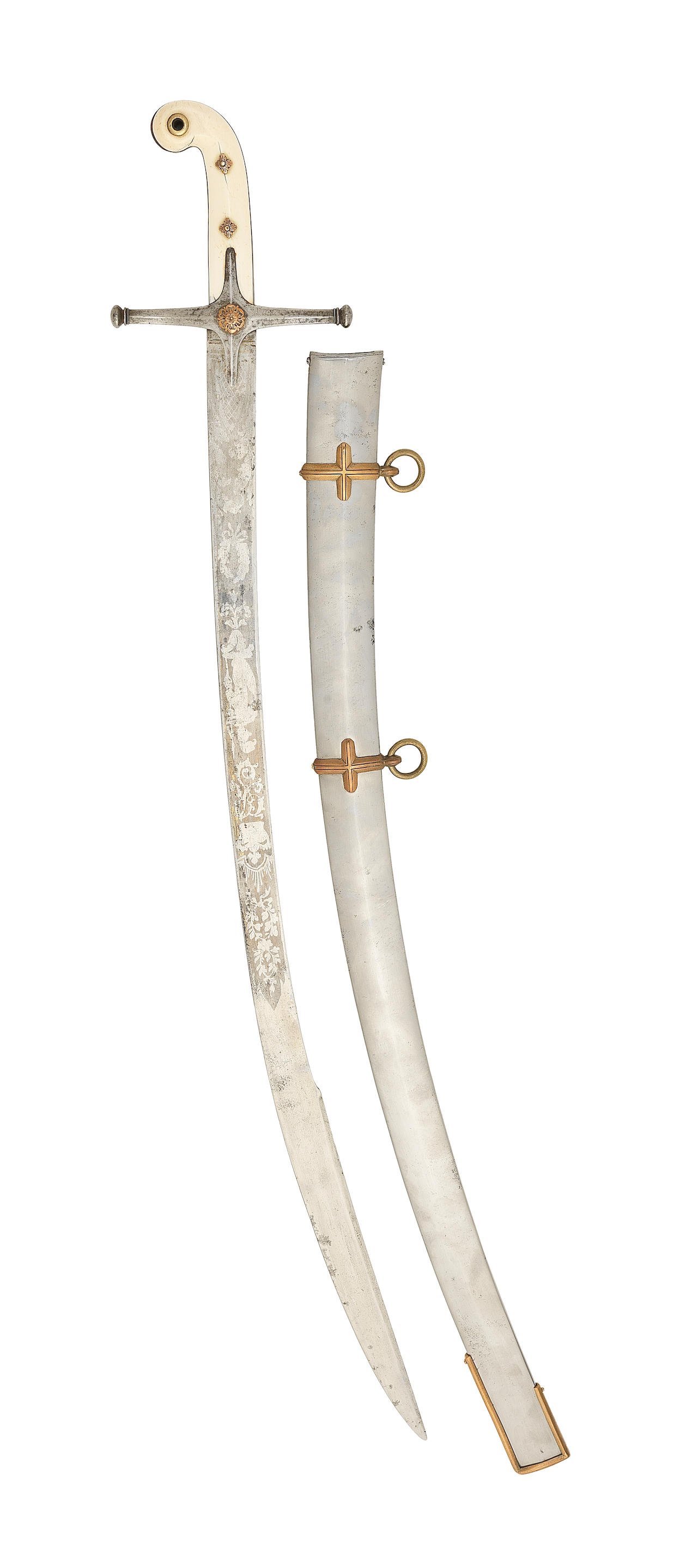 A Mameluke-Hilted Officer's Sabre Of Brigadier General Hugh Halkett By ...