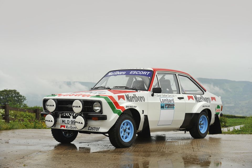 1975 ford escort rs1800 rally car