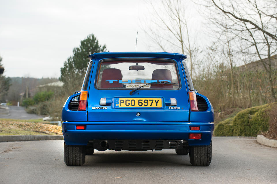 Bonhams 19 Renault 5 Turbo Hatchback Chassis No