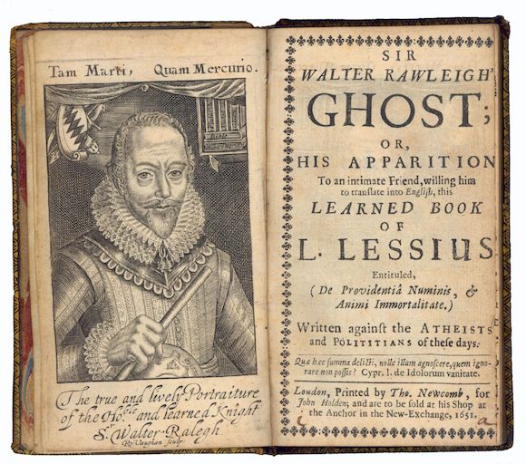 Bonhams : LESSIUS (LEONARDUS) Sir Walter Rawleigh' Ghost; or, His ...