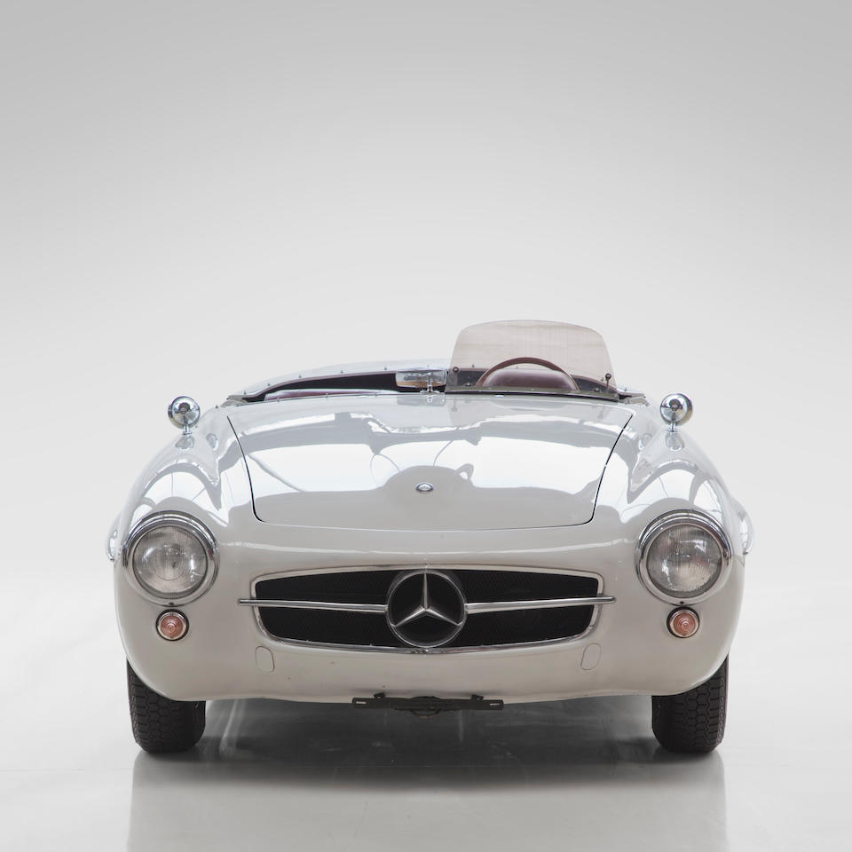 Bonhams Ex Joseph F Weckerle 1955 Mercedes Benz 190 Sl Clubsport Roadster Chassis No 121 042 Engine No 121 921