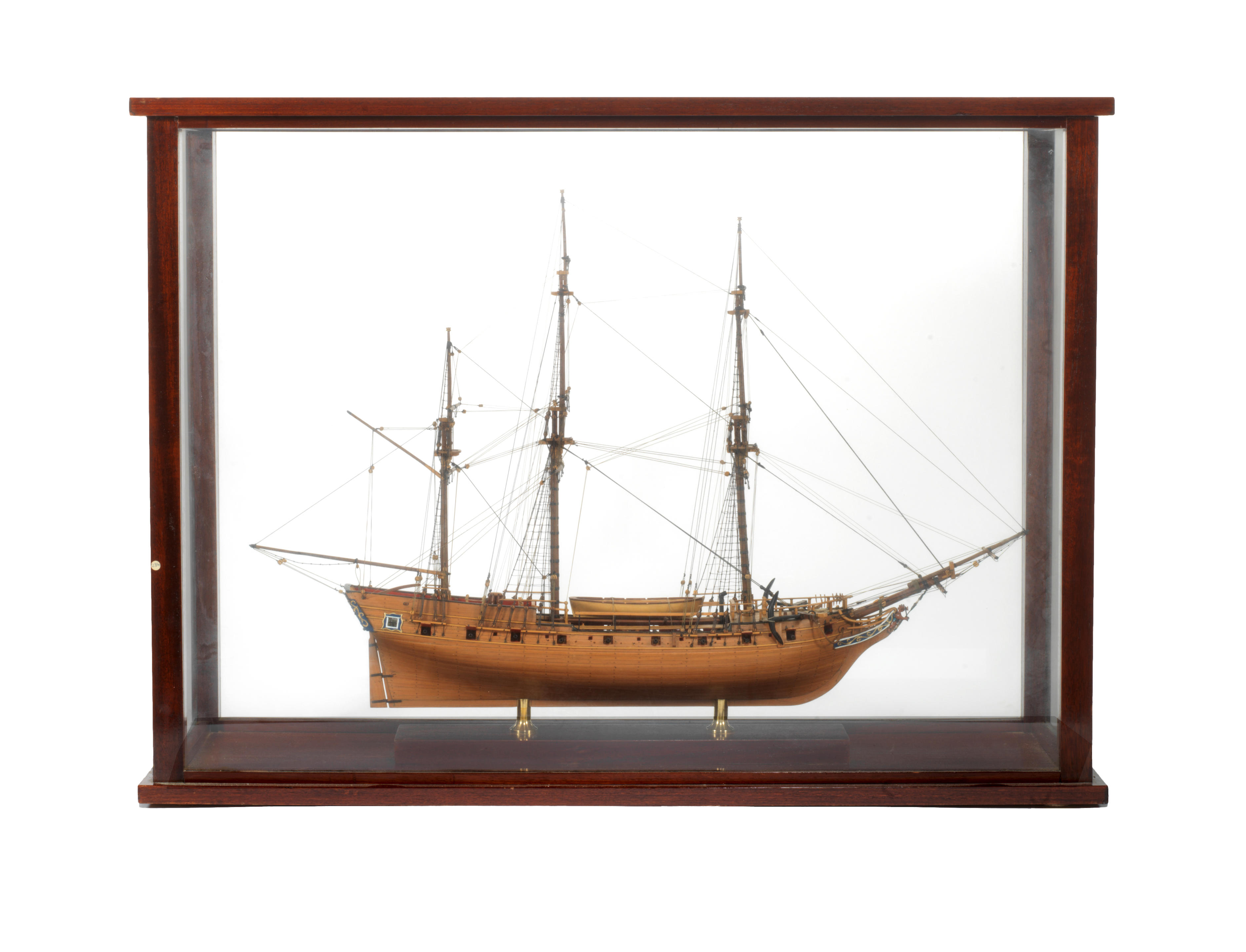 Bonhams : A modern model of the late 18th century privateer Rattlesnake ...