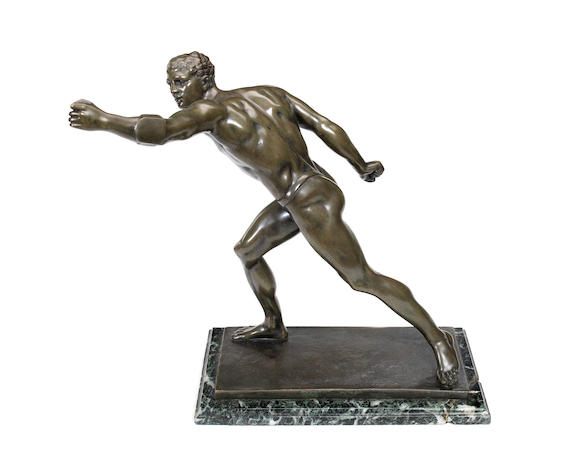 Bonhams : After the Antique A late 19th century bronze figure of the ...