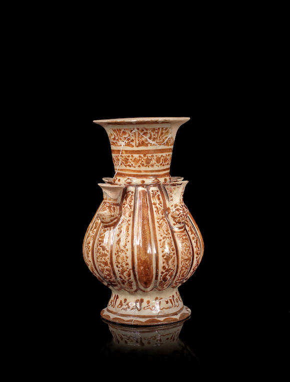 Bonhams An Unusual Lustre Pottery Vase Persia Late 12th Century 5904