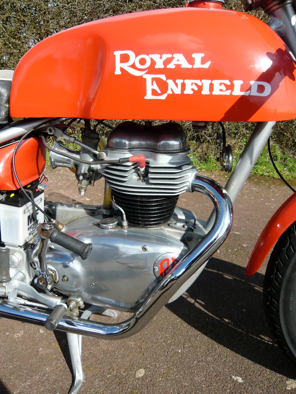 Bonhams : 1965 Royal Enfield 250cc Continental GT Frame no ...