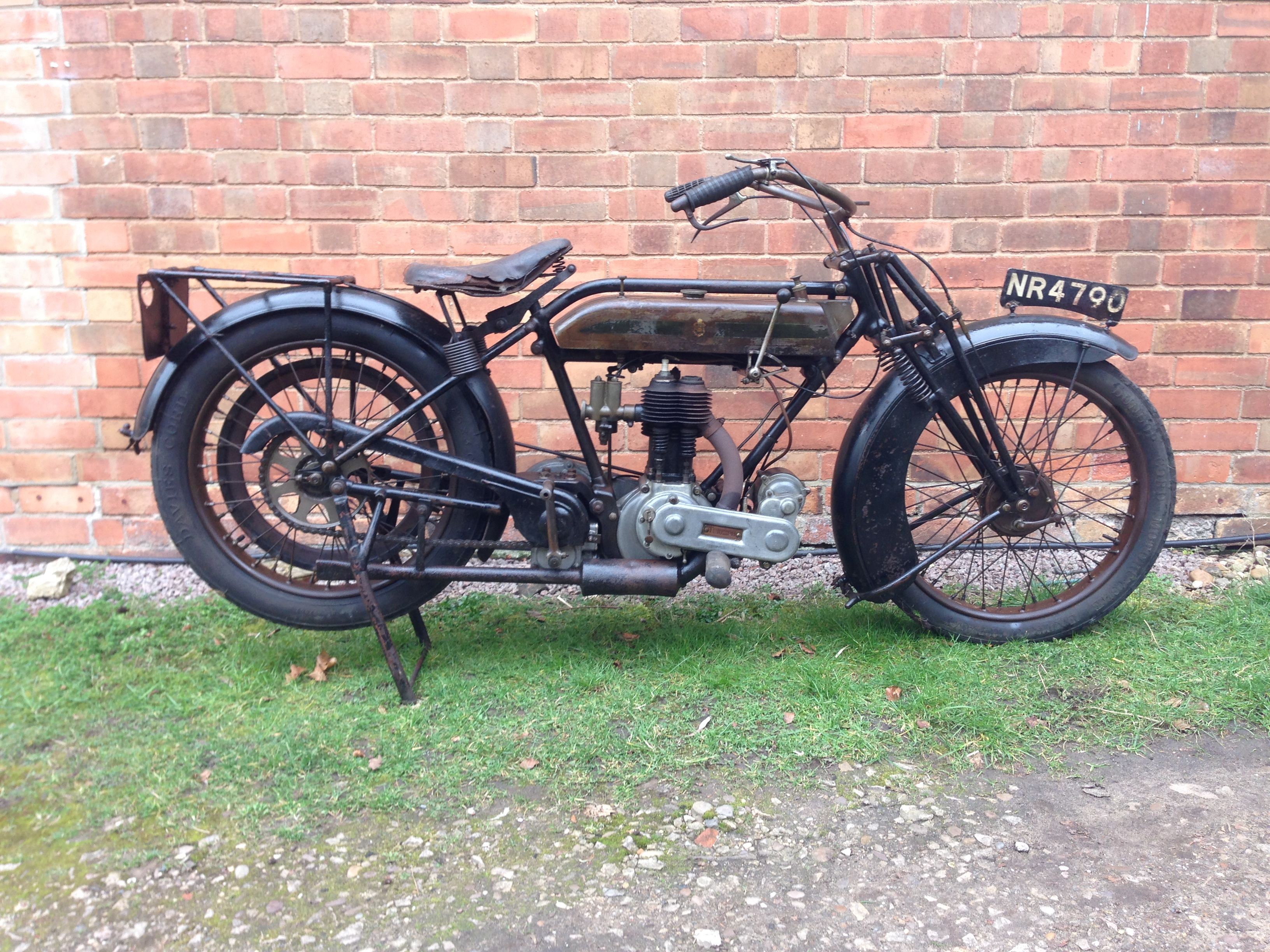 Bonhams Cars 1924 Triumph 550cc Model SD Frame 334483 Engine