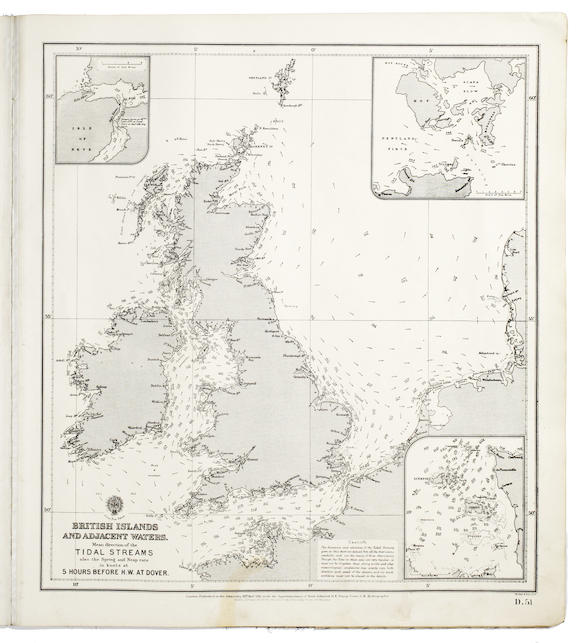 Bonhams : ADMIRALTY CHARTS An extensive collection of Admiralty Charts