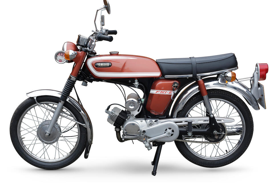 Bonhams The property of Richard Hammond,1975 Yamaha 49cc FS1E Frame