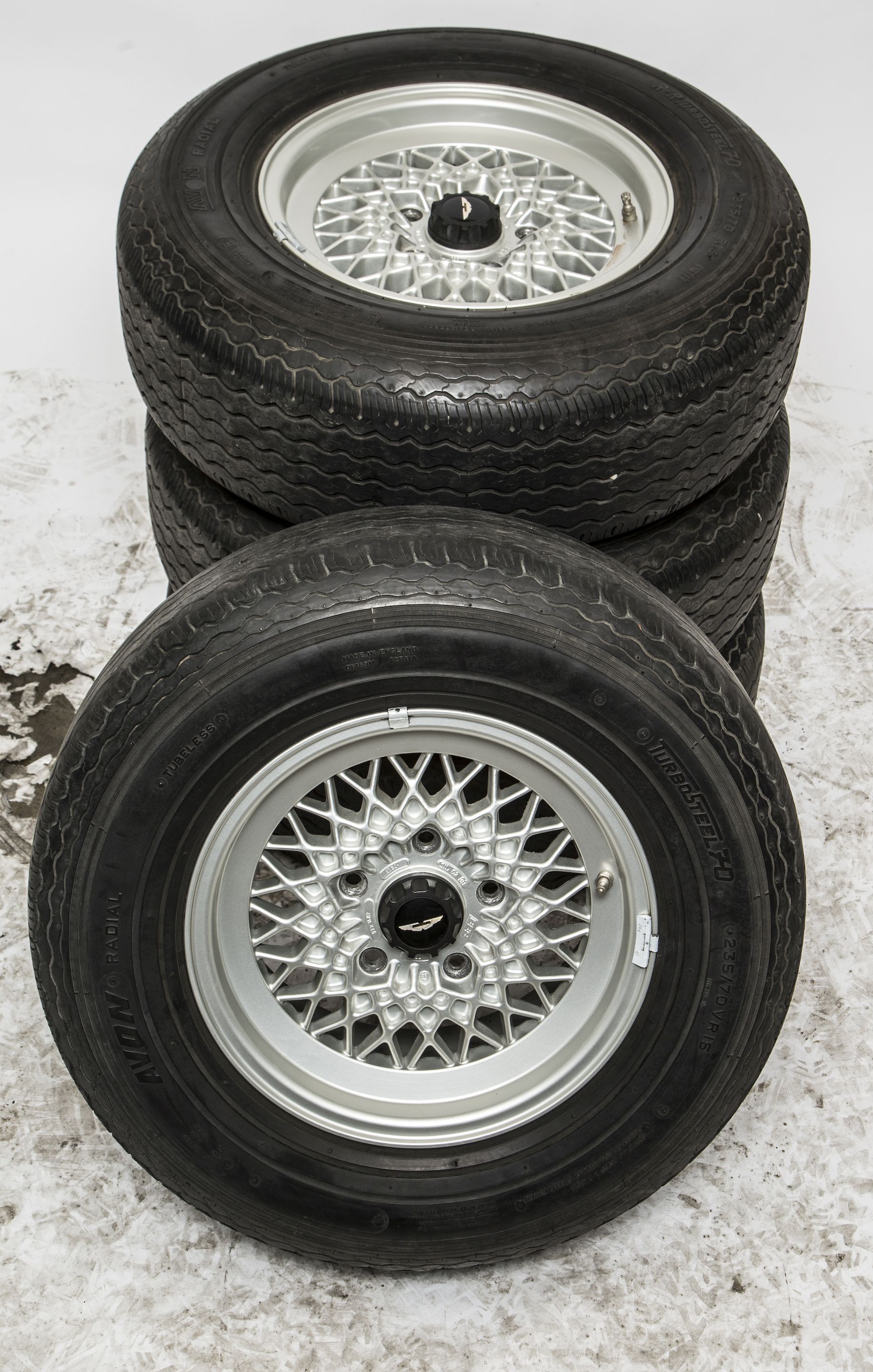Bonhams Cars : Four BBS 15 X 7 wheels to suit 1983-1989 V8 Aston Martin ...