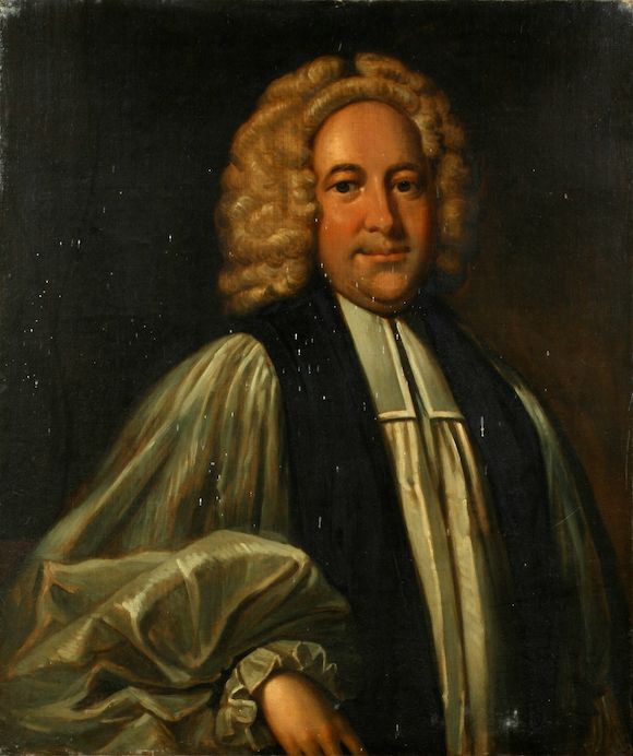 Bonhams After Thomas Hudson 18th Century Portrait Of Edward Willes 