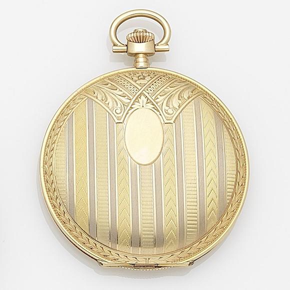 Bonhams : Louis Grisel. A 14ct gold keyless wind full hunter pocket ...