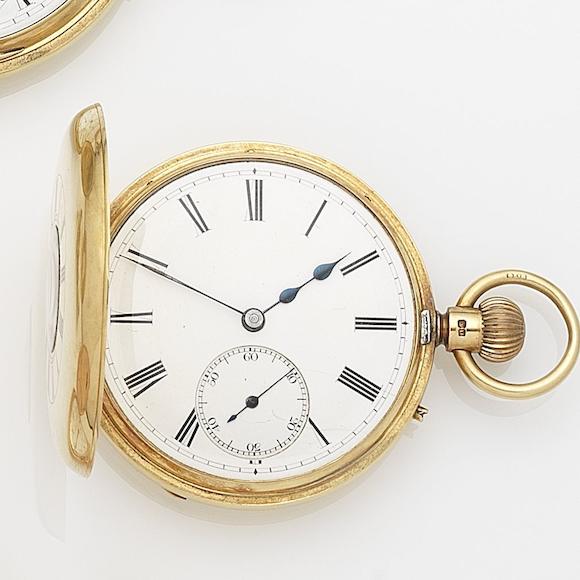 Bonhams : John Bennett, 65 & 64 Cheapside, London. An 18ct gold keyless ...