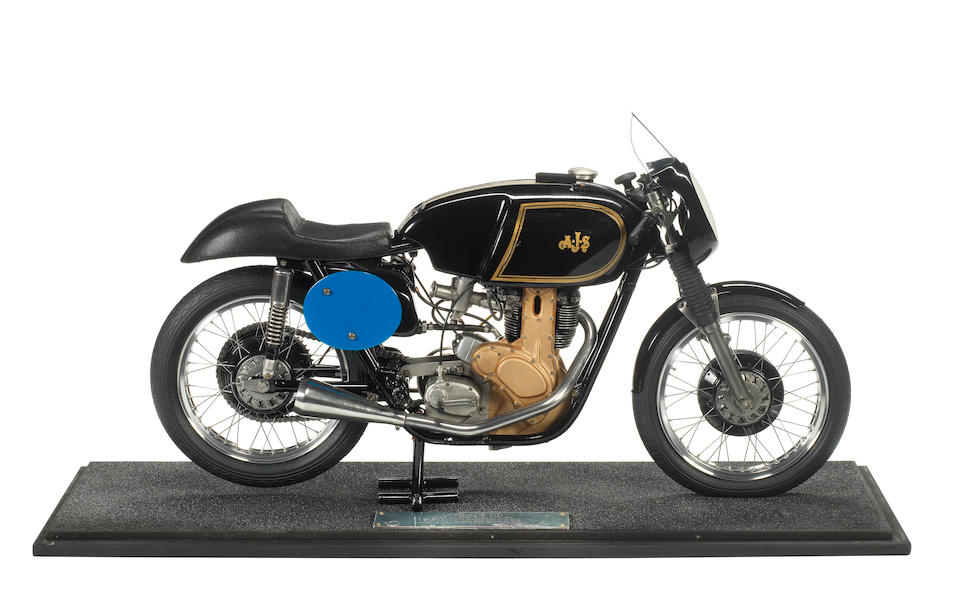 Bonhams : A Fine Scratchbuilt 1:4 Scale Model Of A 1962 Ajs-7r 