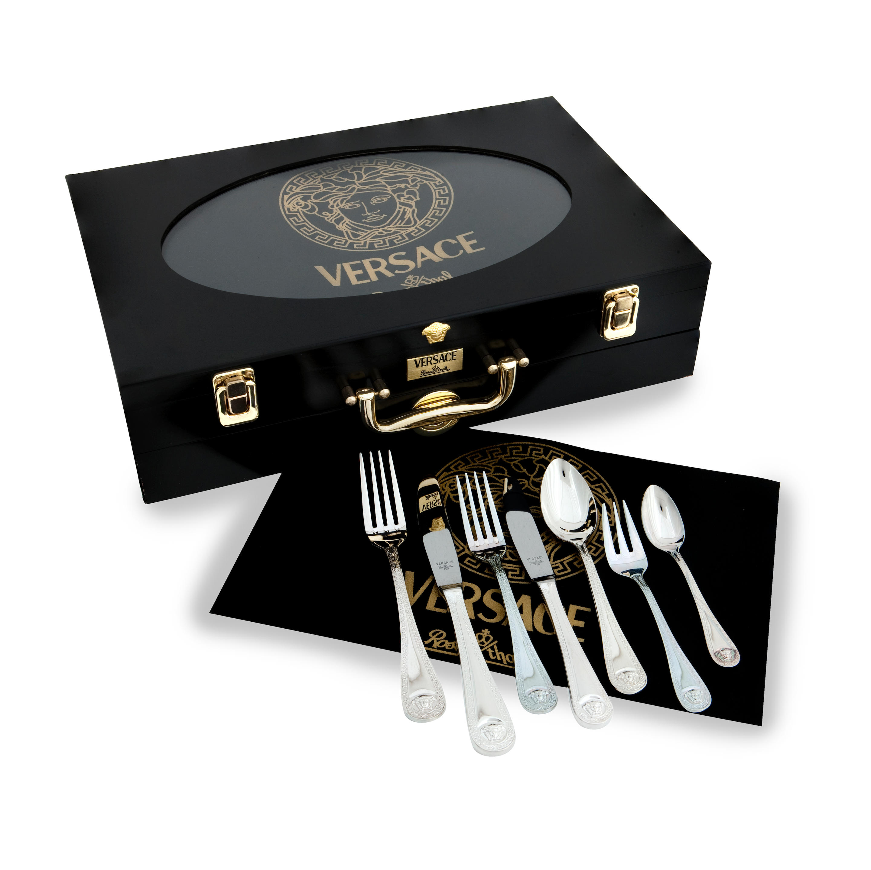 Rosenthal Versace Medusa Silver Cutlery Set