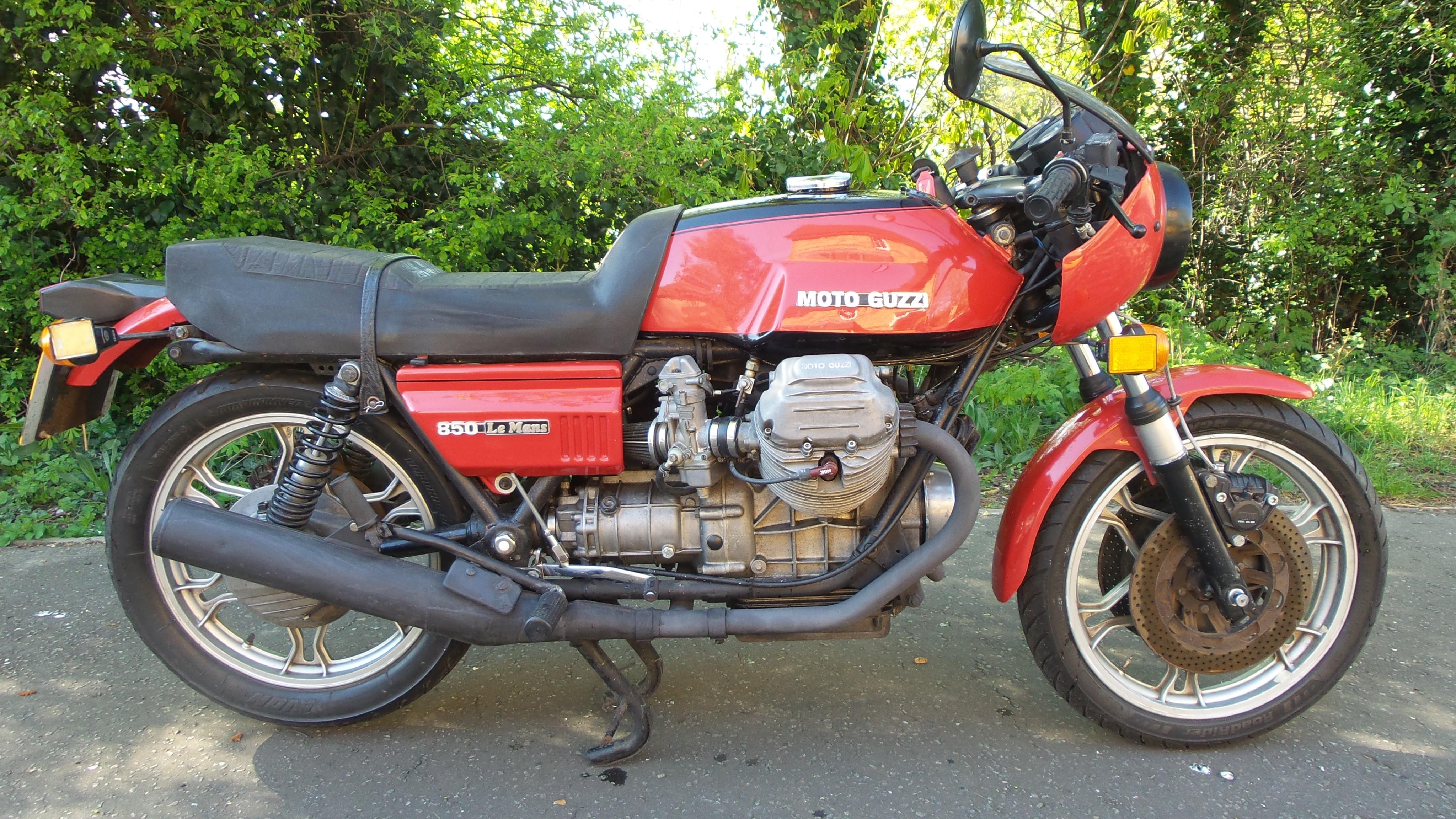 Bonhams Cars : 1977 Moto Guzzi 850cc Le Mans Frame no. 74125 Engine no ...