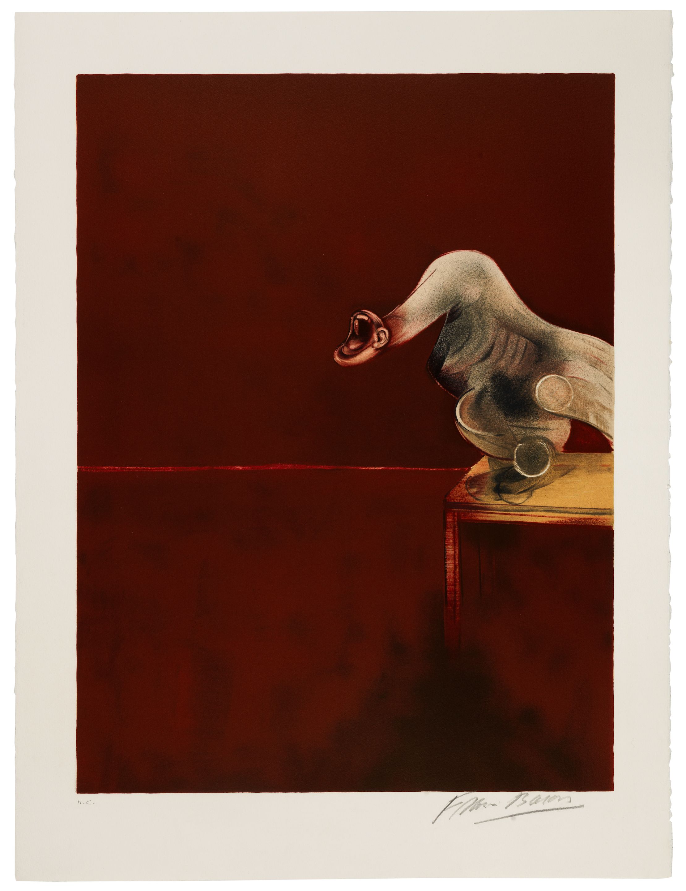 Right Hand Panel, from Second Version of Triptych 1944