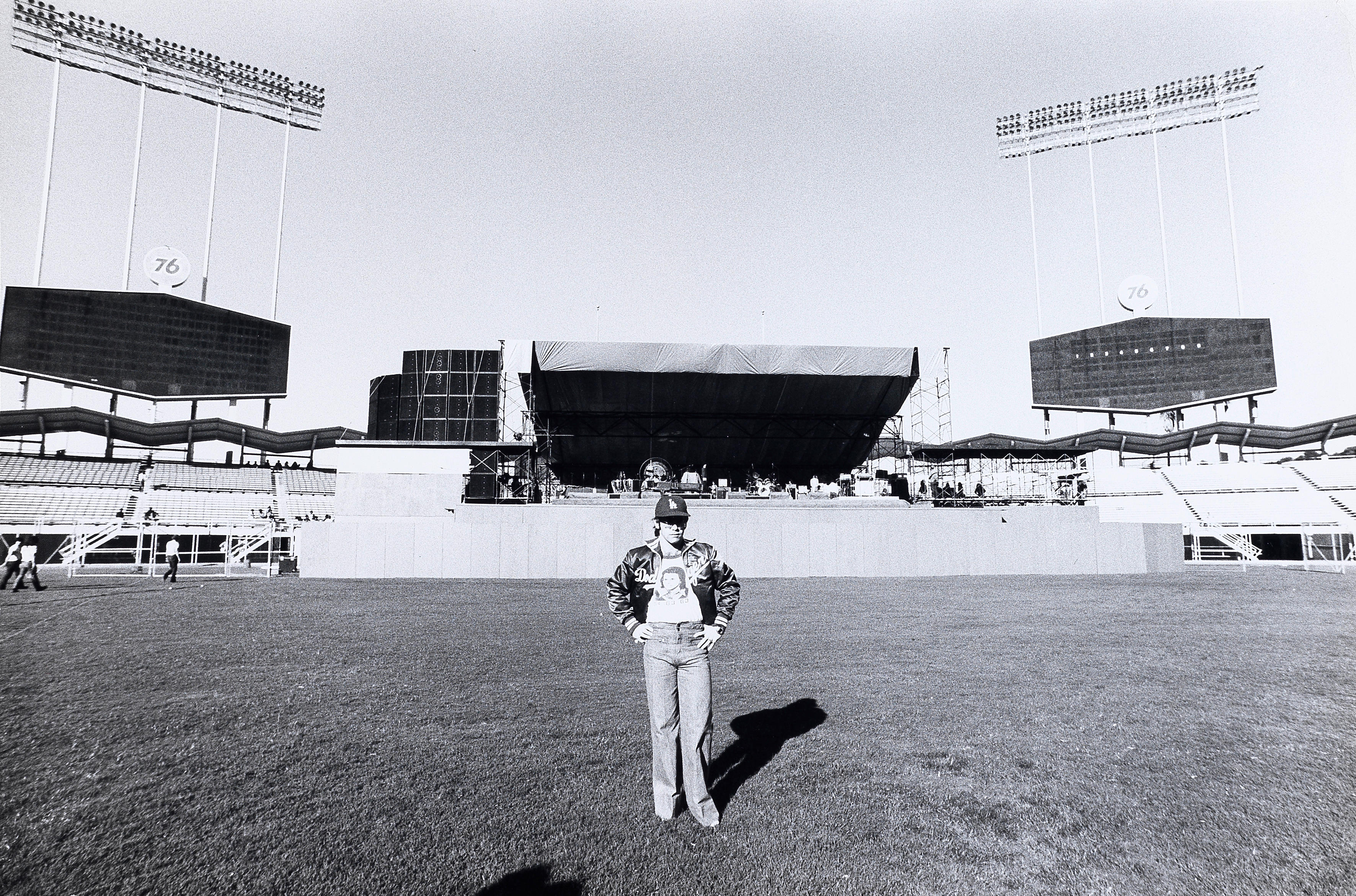 Terry O'Neill, Elton John Live At Dodger Stadium, 1975