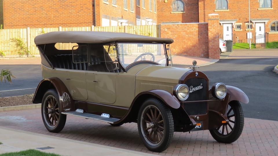 Bonhams : 1922 Durant B-22 Tourer Chassis no. DY 14065 Engine no. DY 14065