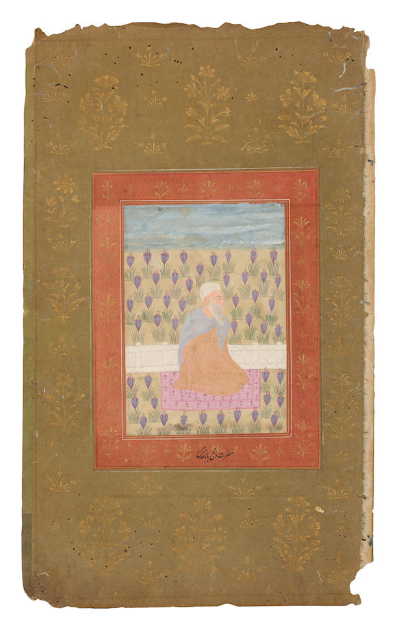 Bonhams Seated Imam Hyderabad Late 18th Century