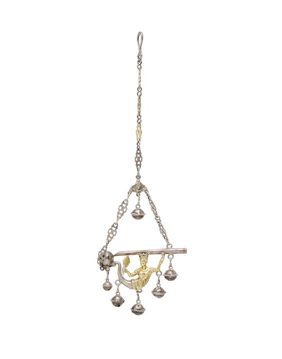 Spanish Rattle Bonhams : A Spanish silver and parcel gilt figural rattle unmarked ...
