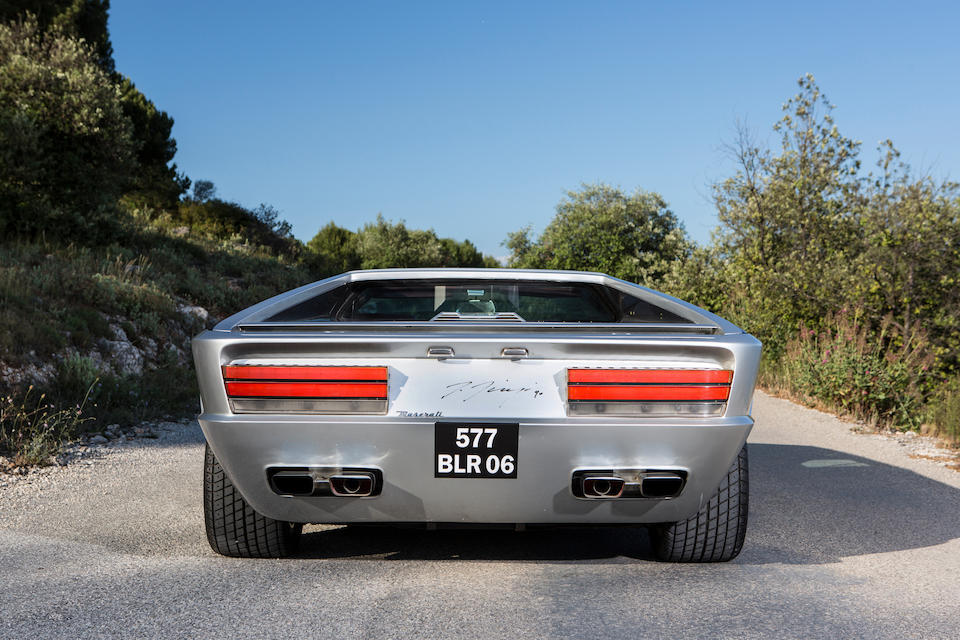 Bonhams Maserati Boomerang Coupe 1972