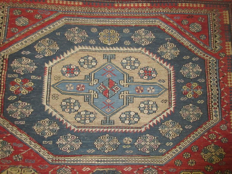 Bonhams A Soumakh carpet East Caucasus, 290cm x 210cm