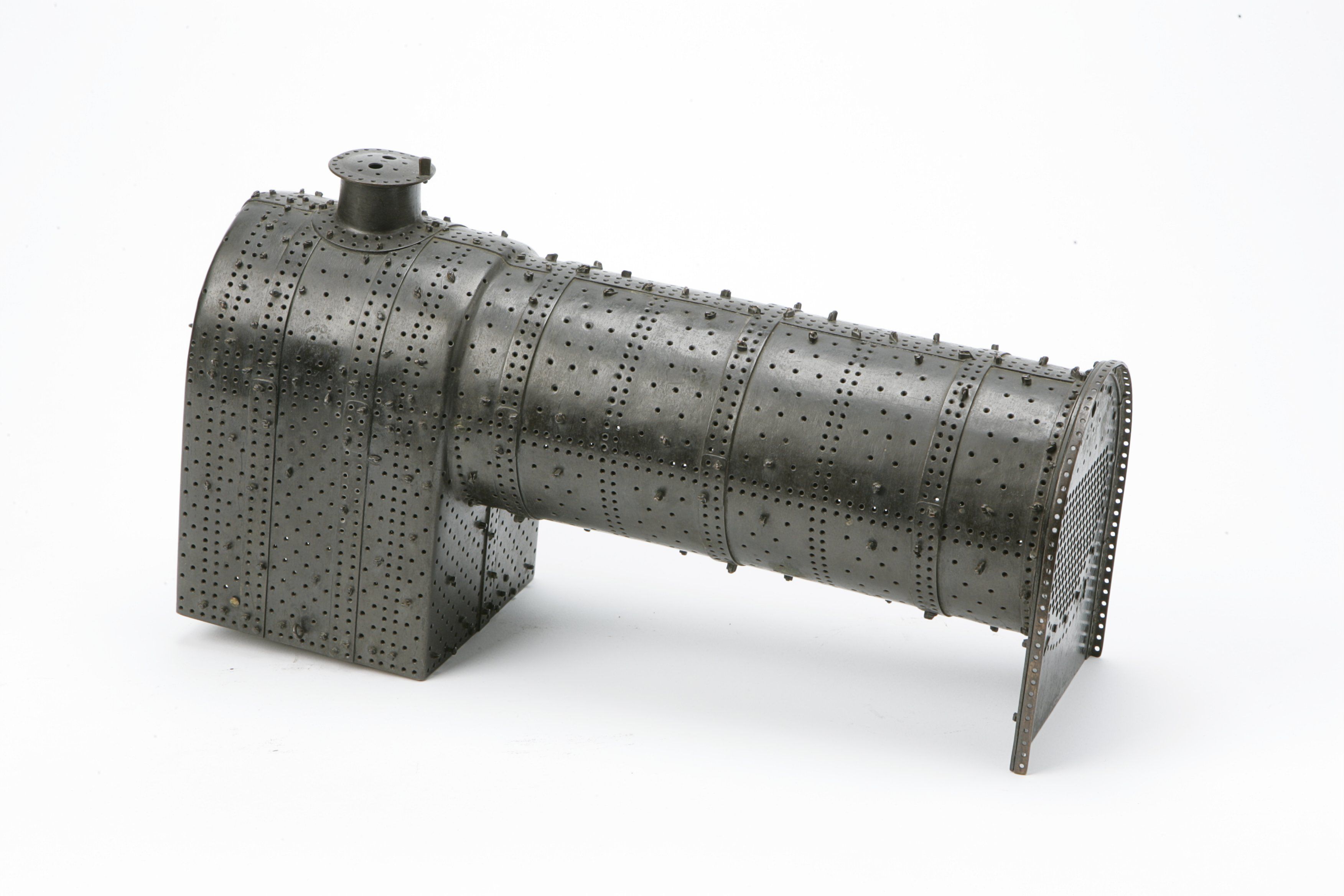 Bonhams A BOILERMAKERS MODEL OF A BOILER, with 209 fire