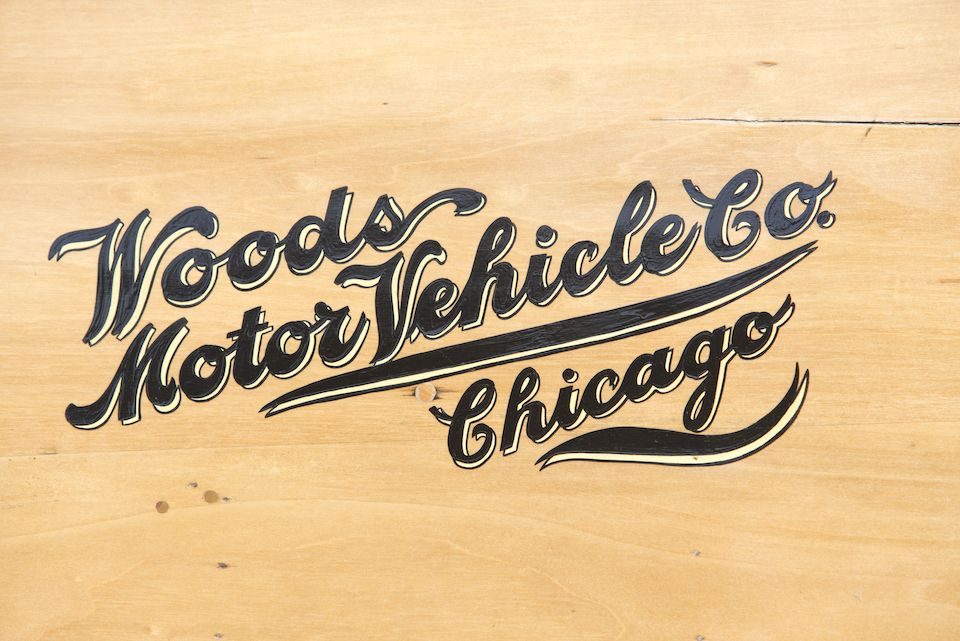 1905 WOODS ELECTRIC QUEENS VICTORIA BROUGHAM  Chassis no. 2843