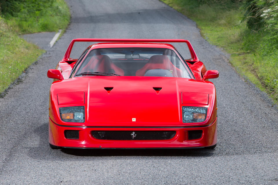 Bonhams : 1993 Ferrari F40 Berlinetta Chassis no. ZFFGJ34B00093779 Engine no. 31221